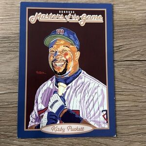 Rare Kirby Puckett trading card